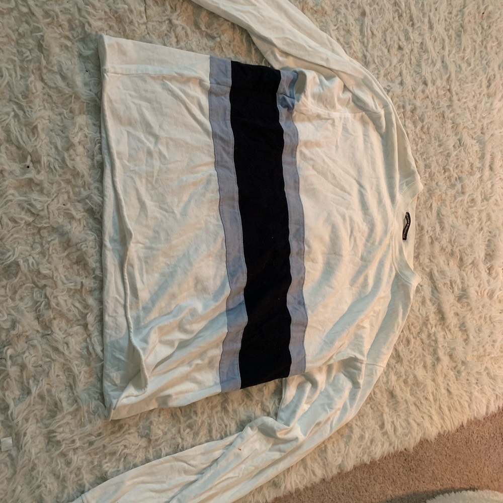 Very popular white Brandy long sleeve